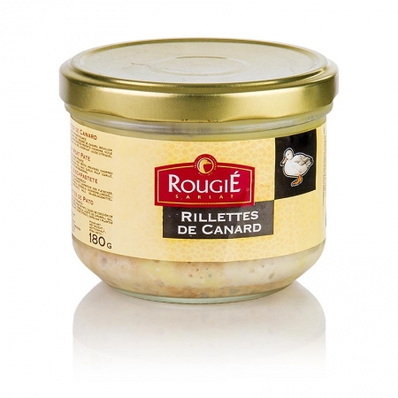 Entenrillette - Entenfleischpastete , Rougié, 180g