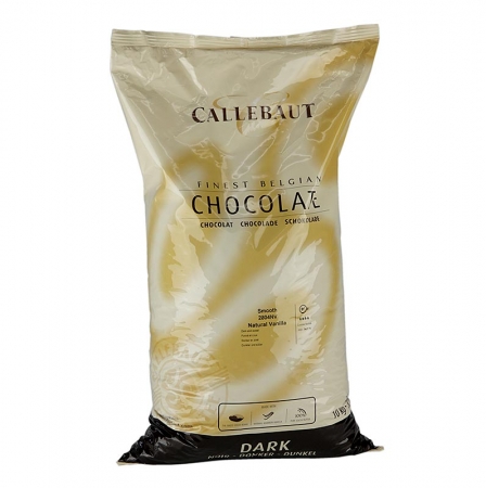 Zartbitterschokolade, Callets, dünnfließend, 54% Kakao, 10 kg