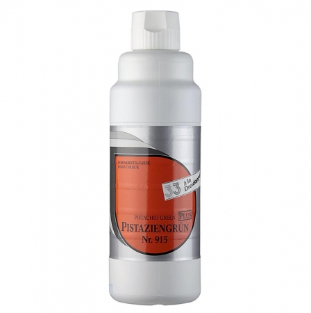 Lebensmittelfarbe plus, pistaziengrün, flüssig, 915, Dreidoppel, 1 l