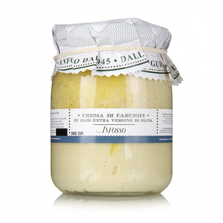 Artischockencreme, mit Knoblauch und Olivenöl, 500g