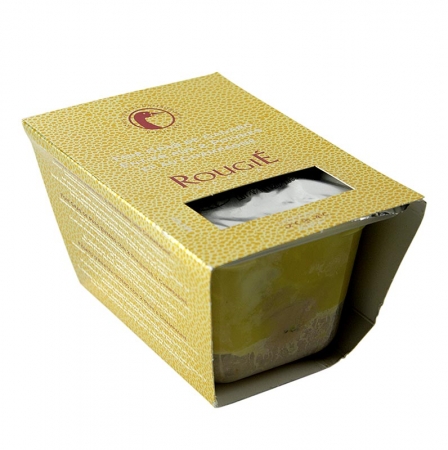 Entenleber - Entier, mit Champagner, Sarawak & Maniguette Pfeffer, Rougié, 500g