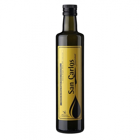 San Carlos "Gourmet", Olivenöl Extra Virgin, Cornicabra & Arbequina, 500 ml