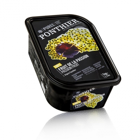 Püree- Passionsfrucht/Maracuja, 100% Frucht, ungezuckert, TK, 1 kg