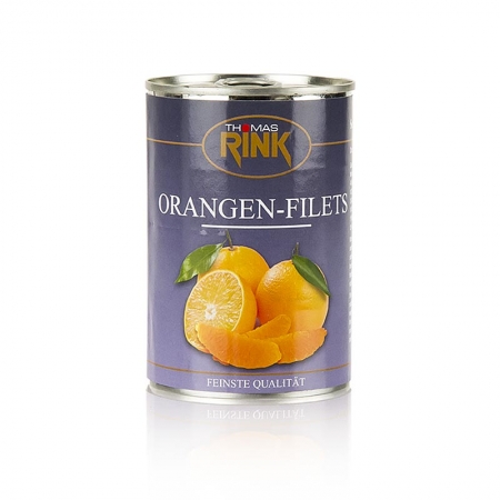 Orangen-Filets - kalibrierte Segmente, leicht gezuckert, 425g