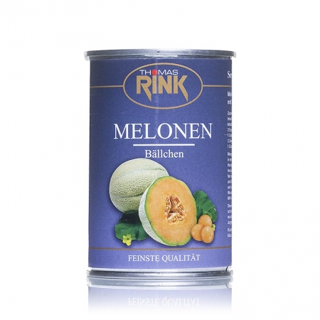Melonen-Bällchen, gezuckert, 430g