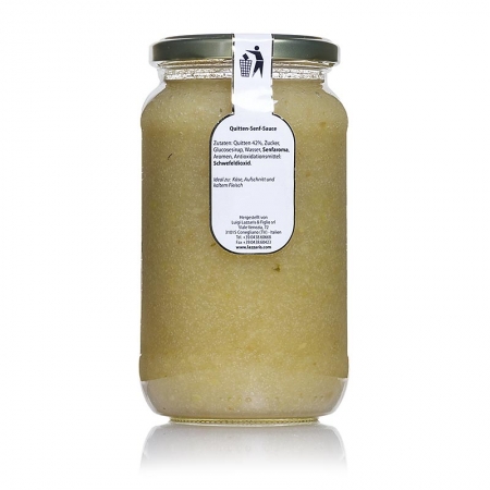 Lazzaris -Quitten-Senf-Sauce, nach Tessiner Art, 650g