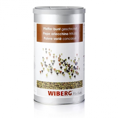 Pfeffer bunt, geschrotet, 580g