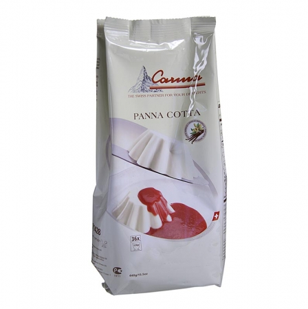 Panna Cotta Pulver, Zubereitung für 2 Liter Milch und 2 Liter Sahne, 440g
