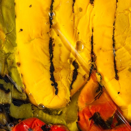 Preview: Eingelegte Paprika, gegrillt, in Sonnenblumenöl, 1 kg