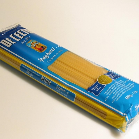 De Cecco Spaghetti, No.12, 12 kg, 24 x 500g