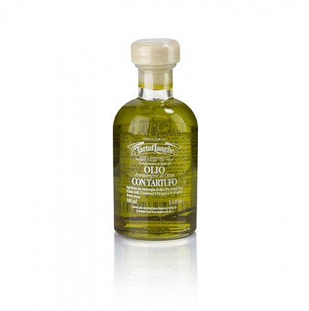 Olivenöl Extra Vergine mit Sommertrüffel & Aroma (Trüffelöl), Tartuflanghe, 100 ml