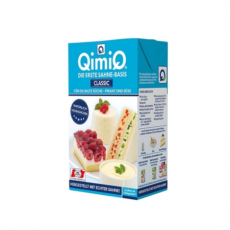 QimiQ Classic Natur, zum Kochen, Backen, Verfeinern, 15% Fett, 250g