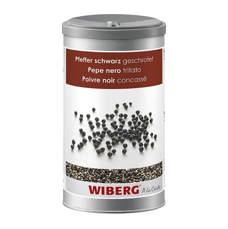 Pfeffer schwarz, geschrotet, 515g