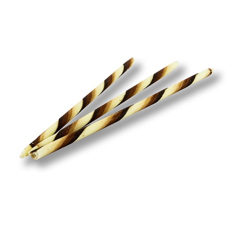 Schokozigarren - "Panatella", marmoriert, 20cm lang, 715g, 110 St