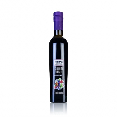 Aceto Balsamico Würze mit Waldbeeren, 6% Säure, Casa Rinaldi, 250 ml