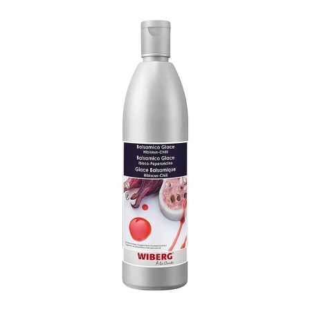 WIBERG Crema di Aceto, Hibiskus-Chili, Squeeze Flasche, 500 ml