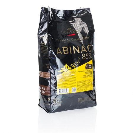 Abinao "Grand Cru", dunkle Couverture, Callets, 85% Kakao, Afrika, 3 kg
