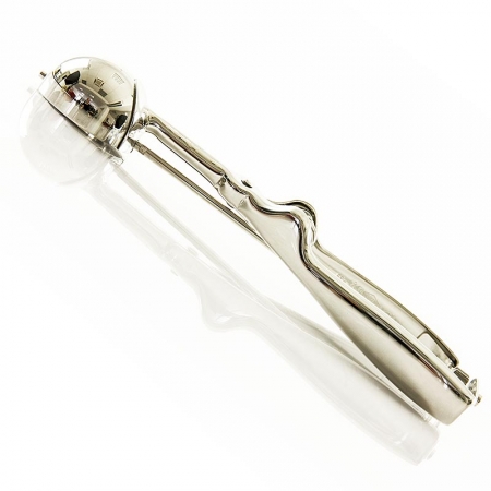Preview: Eisportionierer 1/10 Liter, ø 66mm, 23,5cm lang, Edelstahl, 1 St