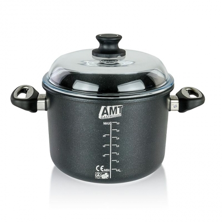 Preview: AMT Gastroguss, Schnellkochtopf mit Deckel, ø 24cm, 1 St