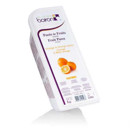 Püree-Orangen (Orange amère), mit 15% Bitterorange, ungezuckert, TK, 1 kg