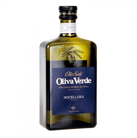 Oliva Verde Olivenöl Extra Vergine, aus Nocellara Oliven, 500 ml