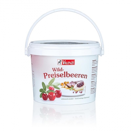 Wildpreiselbeeren, gezuckert, fest, 2 kg