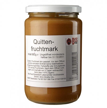 Quitten-Püree/Mark, fein passiert, 680g
