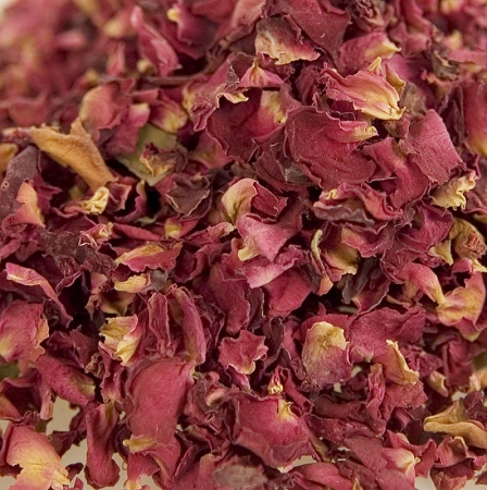 Rosenblütenblätter, getrocknet, 100g