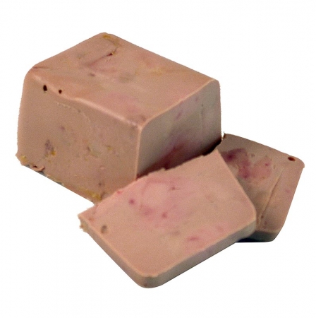 Gänseleberblock mit Stücken, 98% Foie Gras, Trapez, Halbkonserve, Rougié, 180g
