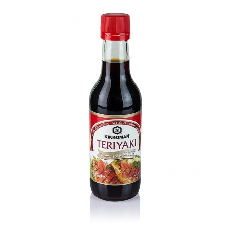 Teriyaki Sauce - als Dip & Marinade, von Kikkoman, 250 ml
