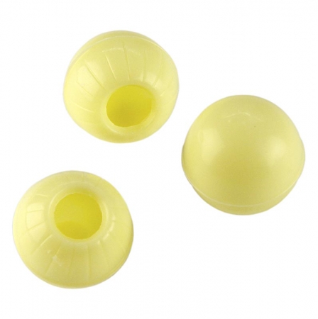 Trüffel-Hohlkugeln, weiße Schokolade, ø 25mm, Valrhona, 1,3 kg, 504 St