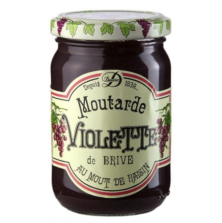Violetter Senf, Moutarde Violette, 200g