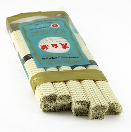 Somen Nudeln, Suppeneinlage aus Hartweizenmehl, hell, 453g