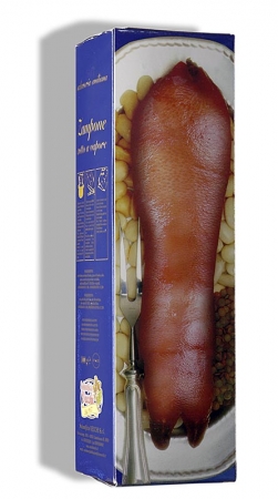 Preview: Zampone - gefüllter Schweinefuß, ganz im Alukochbeutel, Italien, 1000g