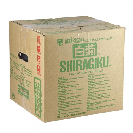 Sushi Reisweinessig, Shiragiku, mit Salz, Mizkan (GVO), 20 l