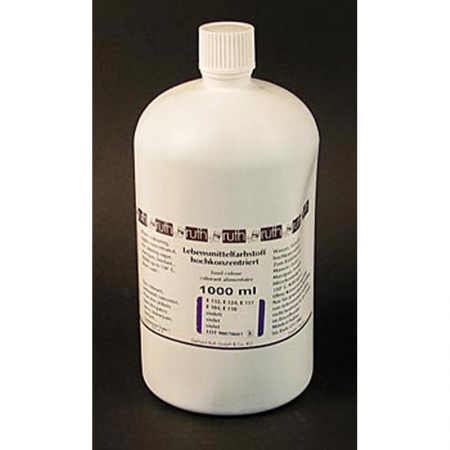 Lebensmittelfarbe, violett, flüssig, 9807, Ruth, 1 l