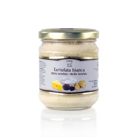 Trüffel-Creme, mit Sommer- und weißem Trüffel, Zigante Tartufi, 180g