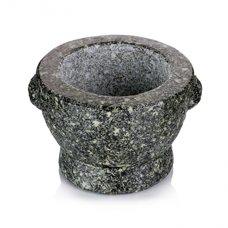 Preview: Steinmörser, ø 16cm außen, ø 12cm innen, 11cm hoch, ca. 4 kg, 1 St