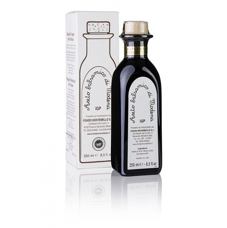 Aceto Balsamico, weißer Karton, FM 01, 250 ml