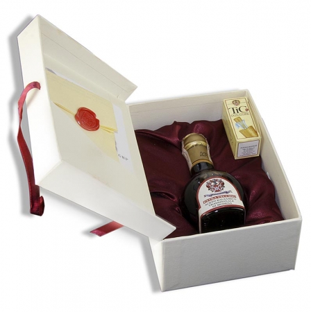 Aceto Balsamico Tradizionale DOP Ciliegio, 50 Jahre, Geschenkbox, Malpighi, 100 ml