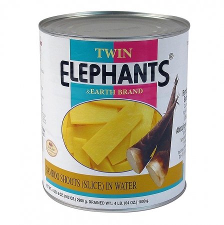 Bambussprossen-Scheiben, 2,95 kg