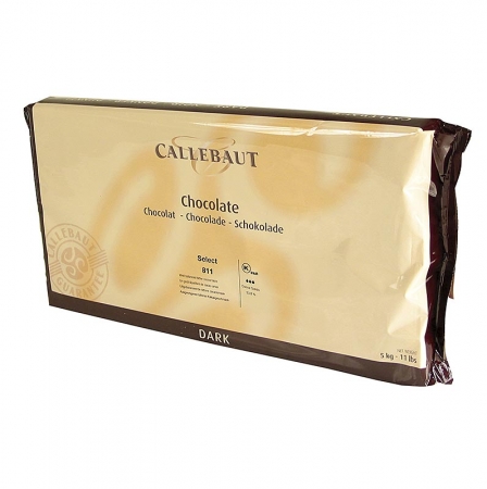 Zartbitterschokolade, Block, für Pralinen, 54,5% Kakao, 5 kg