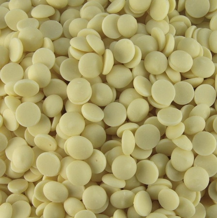 Preview: Weiße Schokolade, Callets, 28% Kakaobutter, 22% Milch, 2,5 kg