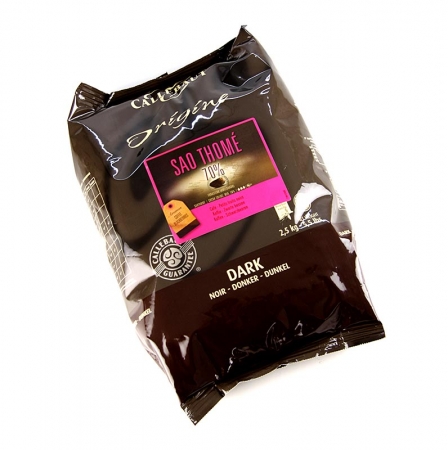 Origine Sao Thomé, dunkle Couverture, Callets, 70% Kakao, 2,5 kg