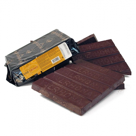 Noir Orange - Zartbitter, mit Orangennote, Block, 53% Kakao, 3 kg