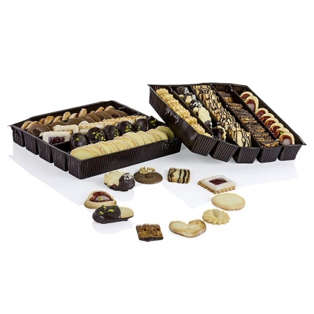 Teegebäck Mix, 10 Sorten, mit echter Butter gebacken, wie selbstgemacht, 1 kg, ca.136 St