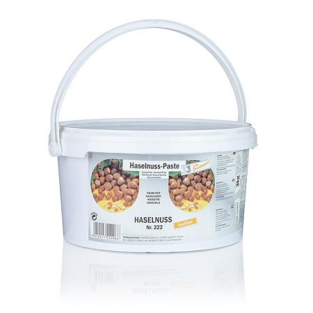 Haselnusspaste, glatt, 88% Haselnussmark, Dreidoppel, No.222, 3 kg