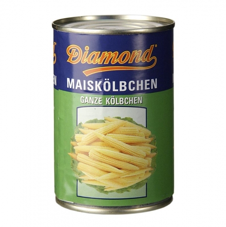 Maiskölbchen, mini, in Salzlake, 425g
