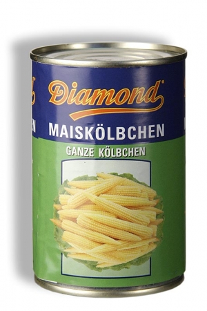 Preview: Maiskölbchen, mini, in Salzlake, 425g