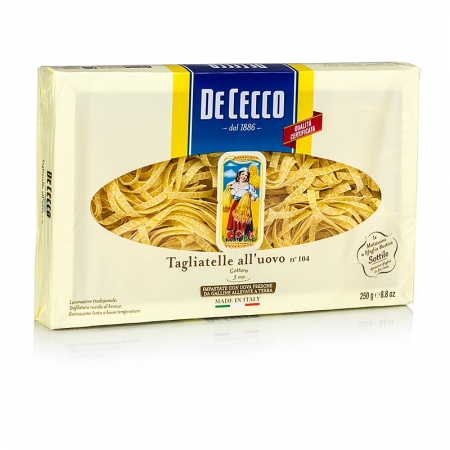 De Cecco Tagliatelle mit Ei, No.104, 250g